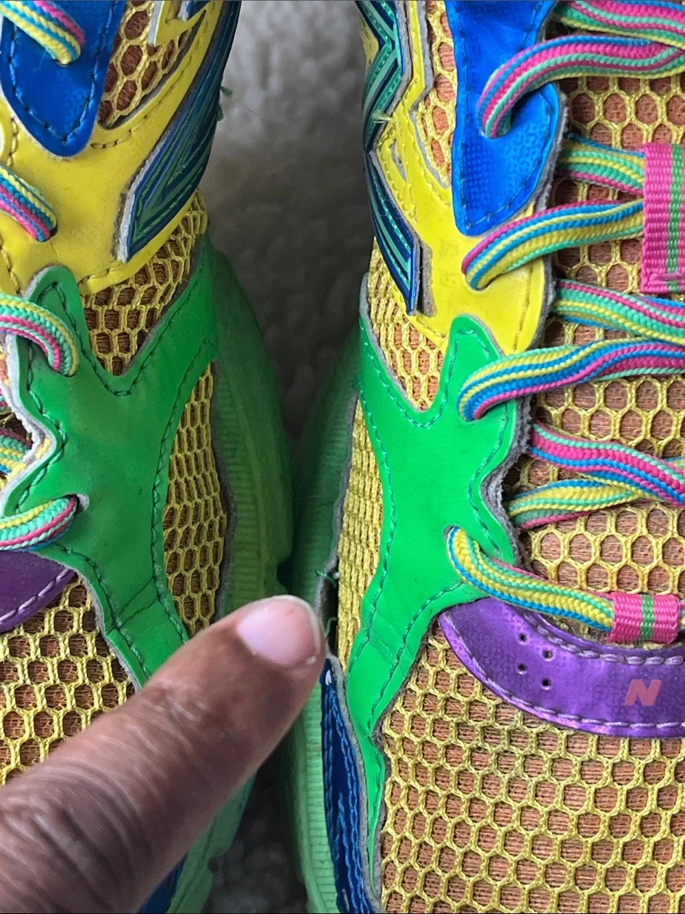 New Balance 580 W580RR2 Multicolor Women’s Size 10 Retro Sneakers